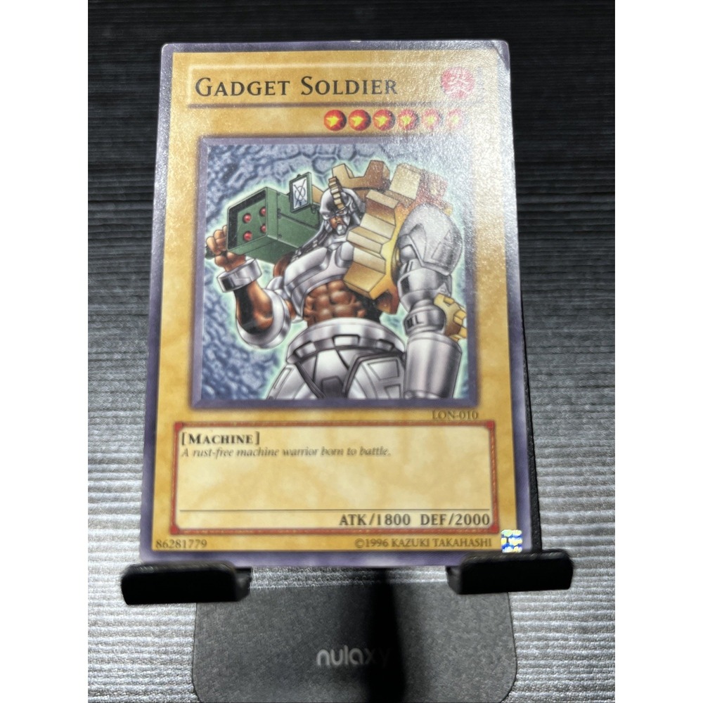Gadget Soldier LON-010 Yu-Gi-Oh! 1st Edition Common – Lightly Played